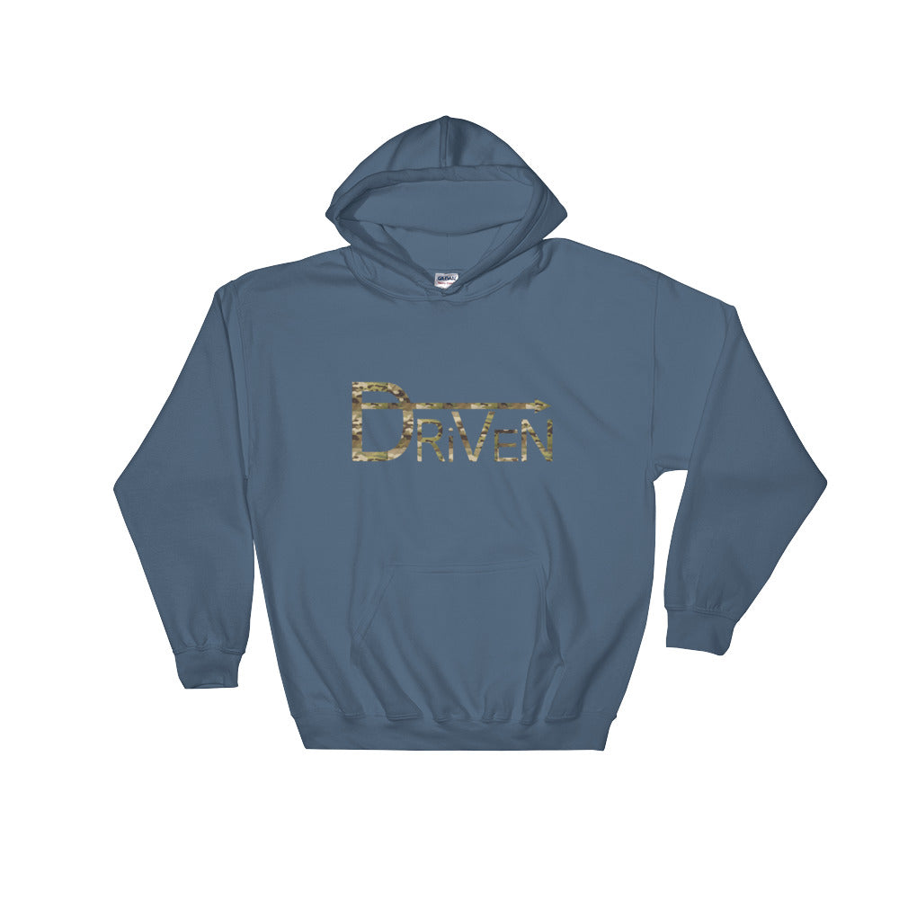 Driven Camo Hooded Sweatshirt - BeDriven