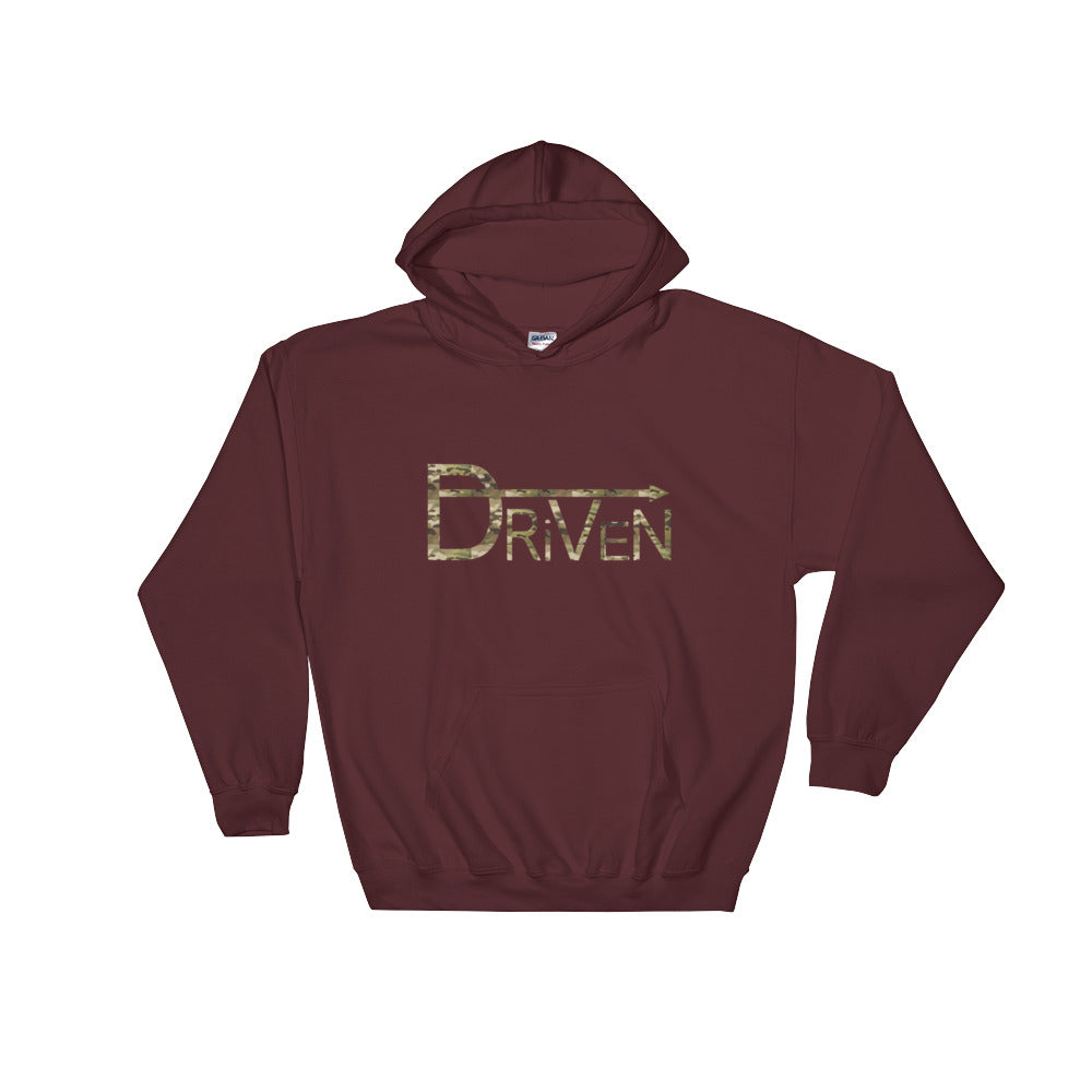 Driven Camo Hooded Sweatshirt - BeDriven