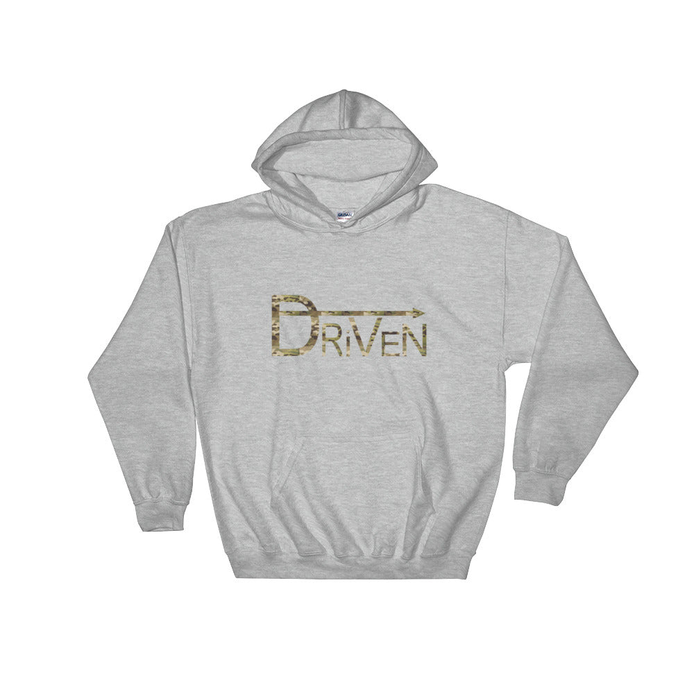 Driven Camo Hooded Sweatshirt - BeDriven